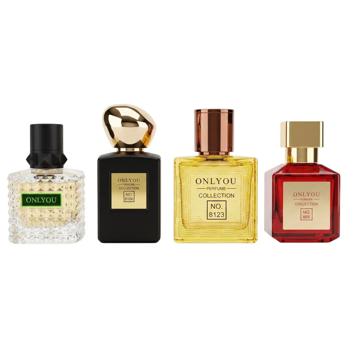 4 Pack Premium Mens Eau De Parfum Gift Set 30ml for Him EDP Long Lasting