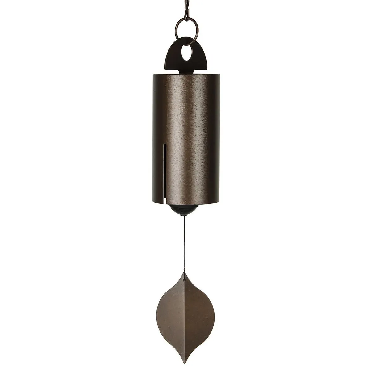 Outdoor Retro Single Tube Metal Wind Bell Heroic Windbell Brown Large