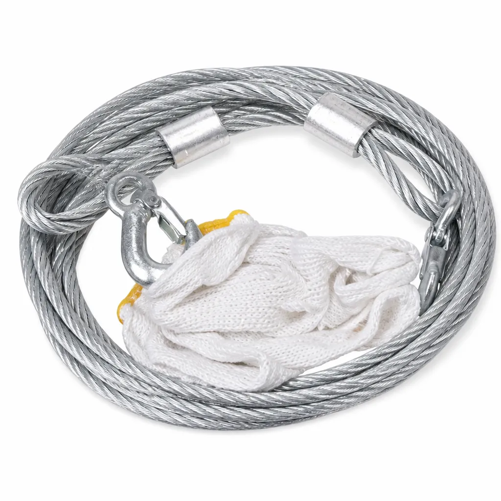 4 Metre Tow Rope With Heavy Duty 6000KG Strength, Lightweight Design