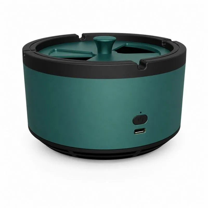 Indoor Secondhand Smoke Removal And Odor Elimination, Air Purifier - Green