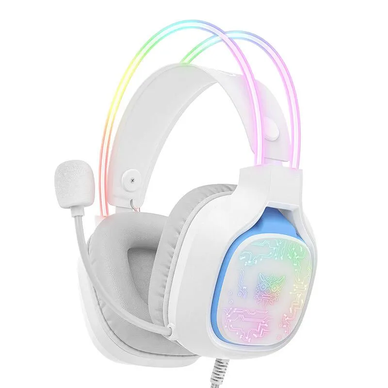Wired Gaming Headphones With Noise Reduction Microphone & RGB-ONIKUMA-X22