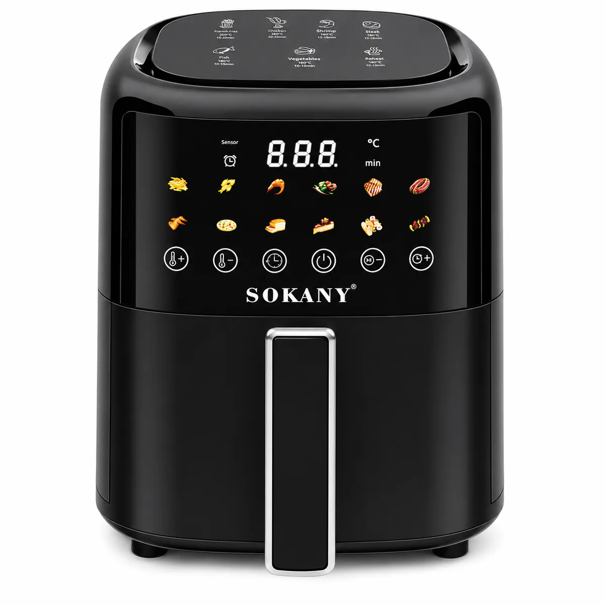 SOKANY SK-10083 Digital Air Fryer 5L - Oil-Free Healthy Cooking