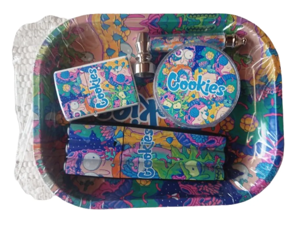 Cookies Themed Rolling Tray Set