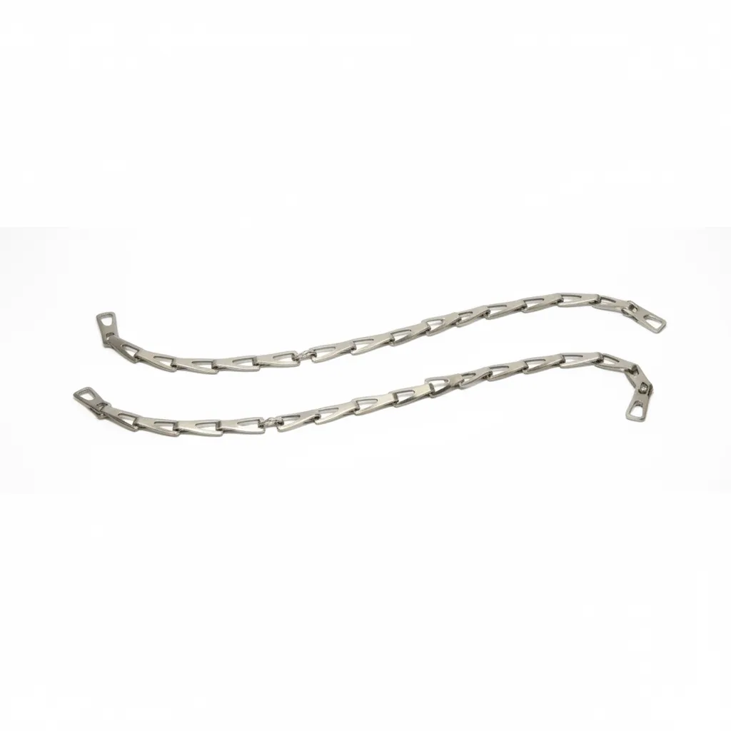 Krafft Nickel-Plated Chandelier Chain 16.5mm x 6.5mm, 25m - 2 Pack