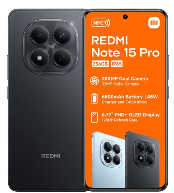 XIaomi REDMI Note 15 Pro Parallel Import - Black