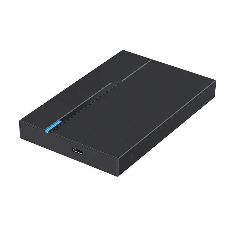 IPSTYLE External Hard Drive Enclosure USB Hard Disk Case Supports SATA SSD - Type c-Usb3.1