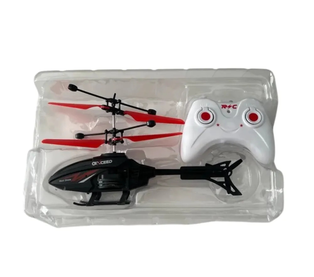 Helicopter Rc Exceed Best Drone Double Rotar Blades Red