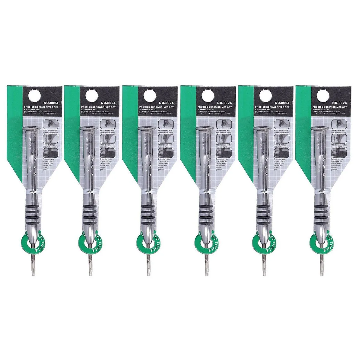 Hexagon star screwdriver for electronic product repair and disassembly