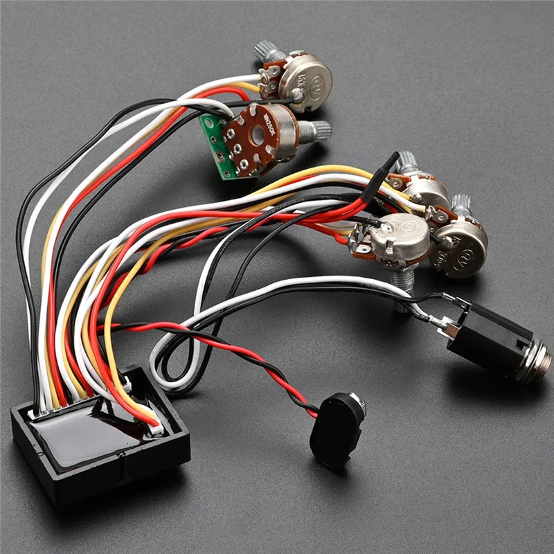 Bass 3 Band Active & Passive Eq Equalizer Preamp Circuit for Bass Pickup