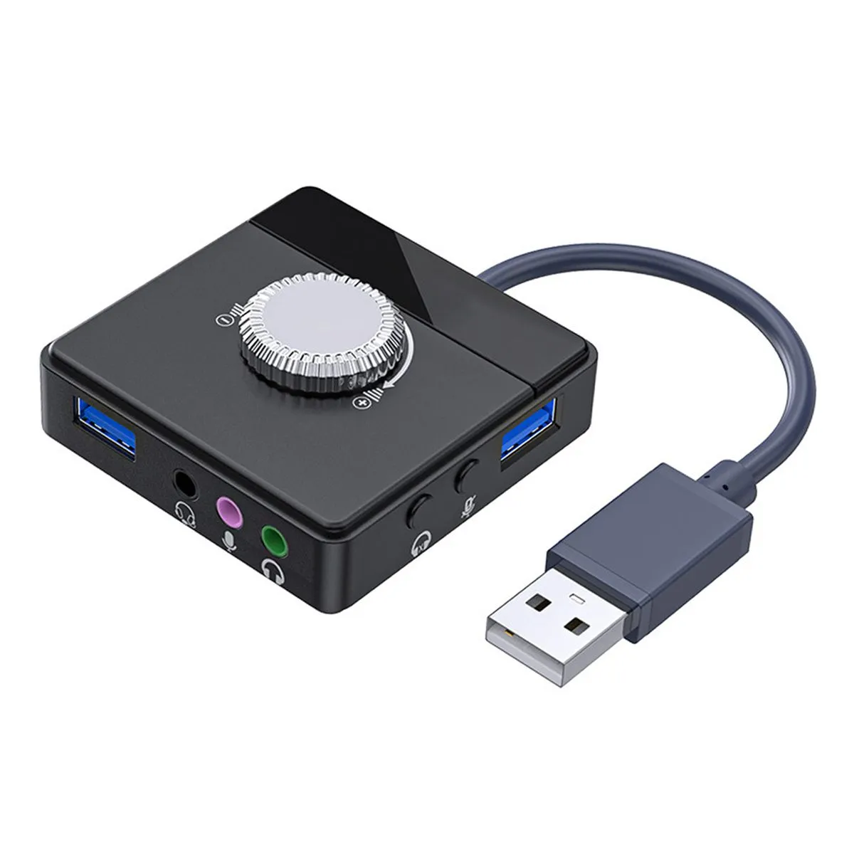USB Sound Card Adapter for PC Laptop, Plug and Play