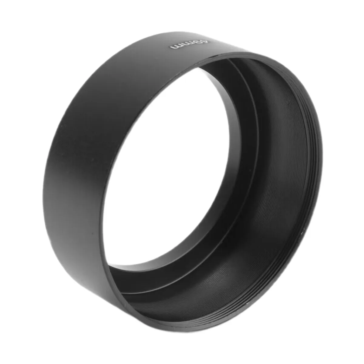 49mm Mount Standard Metal Lens Hood For Canon Nikon Pentax Sony Olympus