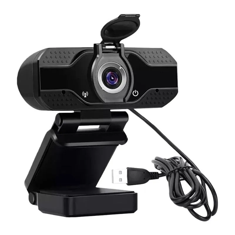 1080P Webcam With Microphone Compatible with Laptops Desktops Monitors