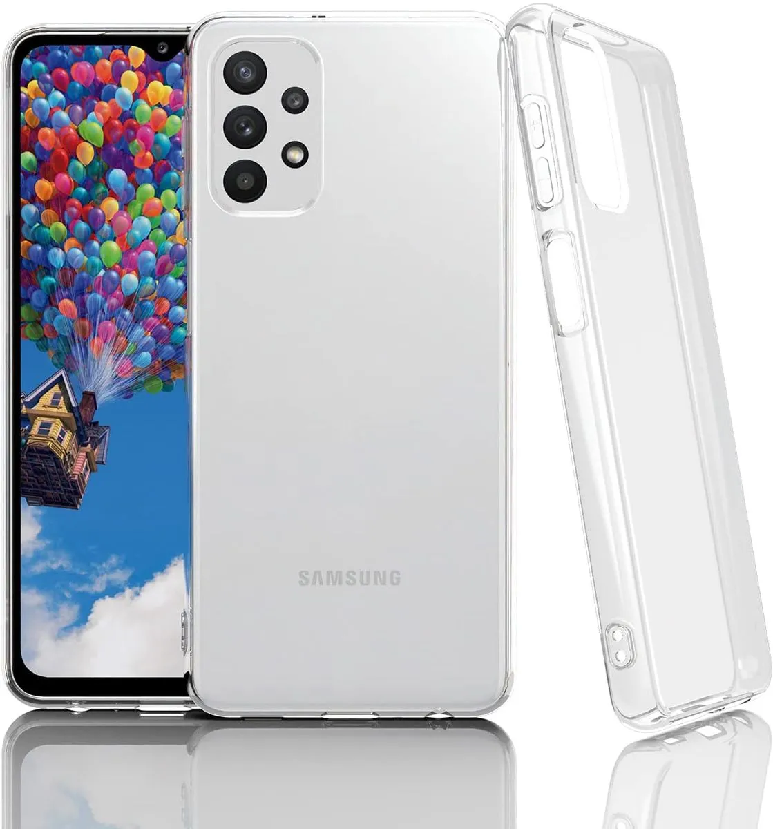 TUFF-LUV Gel Case for Samsung Galaxy A23 - Clear