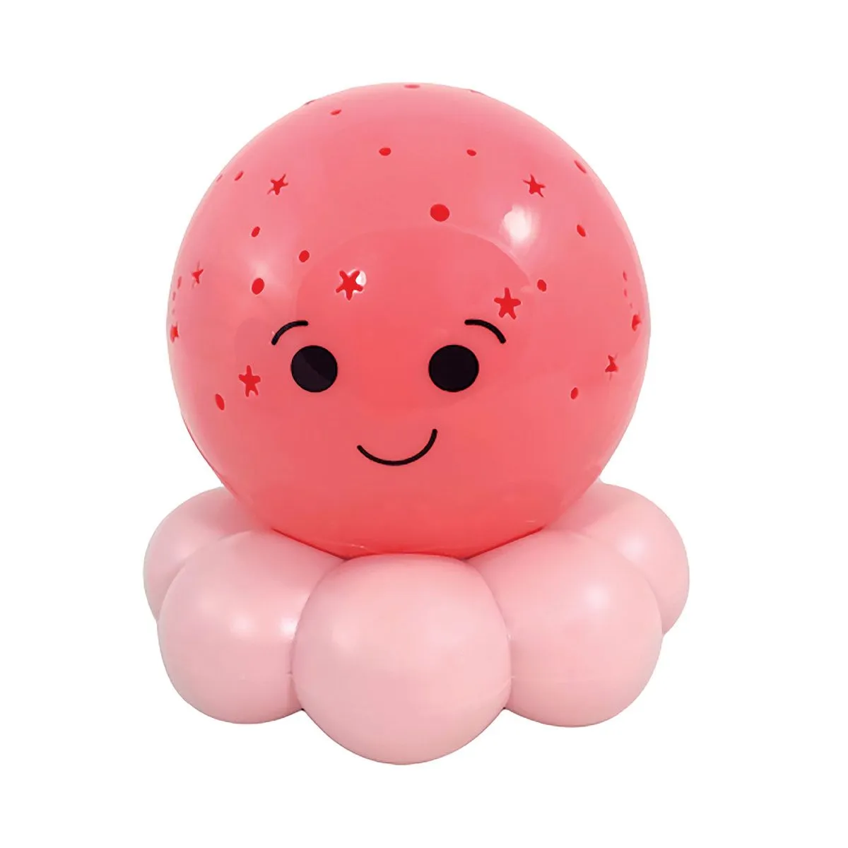 Cloud B - Kids Night Light - Twinkles To Go Octopus - Pink