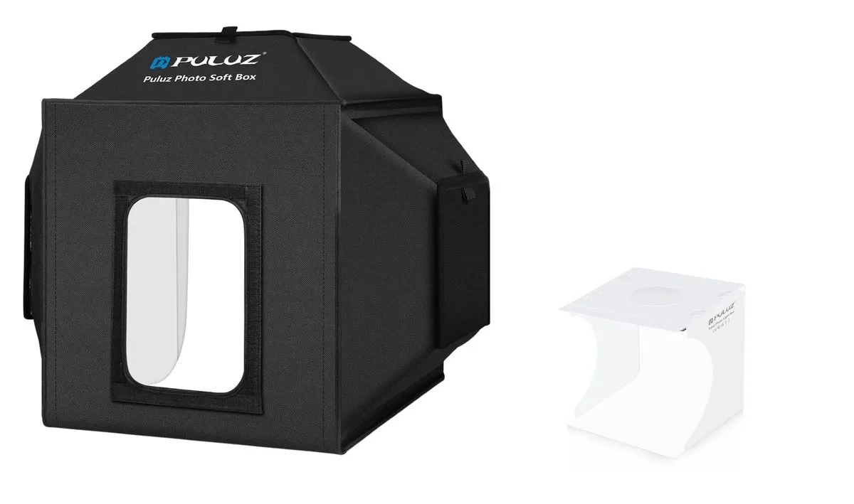 PULUZ 40cm Studio Tent Kit + 20cm Mini LED Lightbox Photography Set