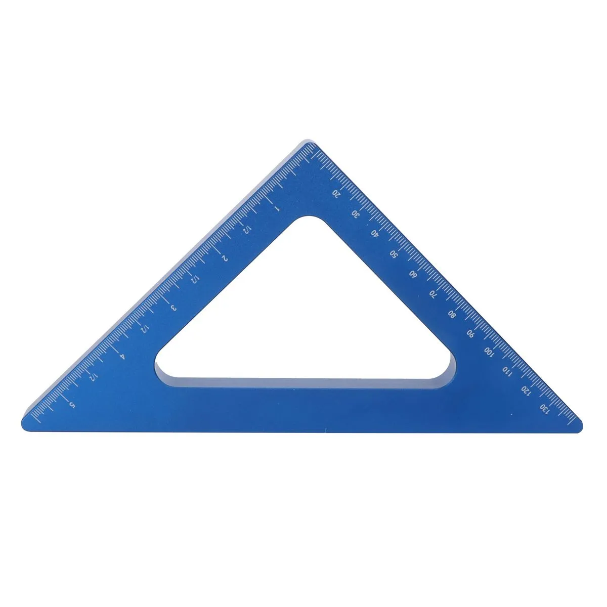 Blue 90 Aluminium Triangle Square - Inch/Metric