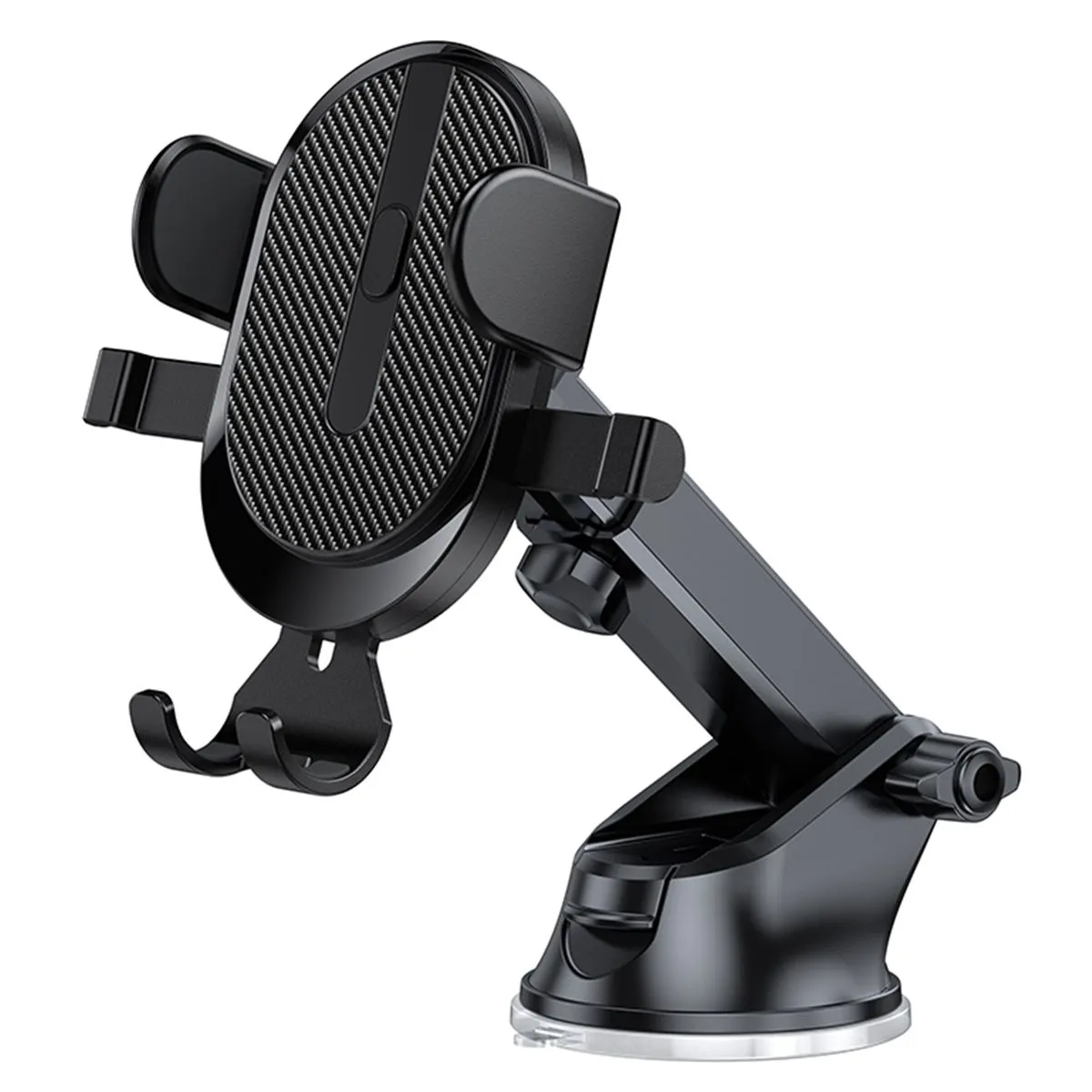 Suction Cup Telescopic Rod Automatic Lock Mobile Phone Holder