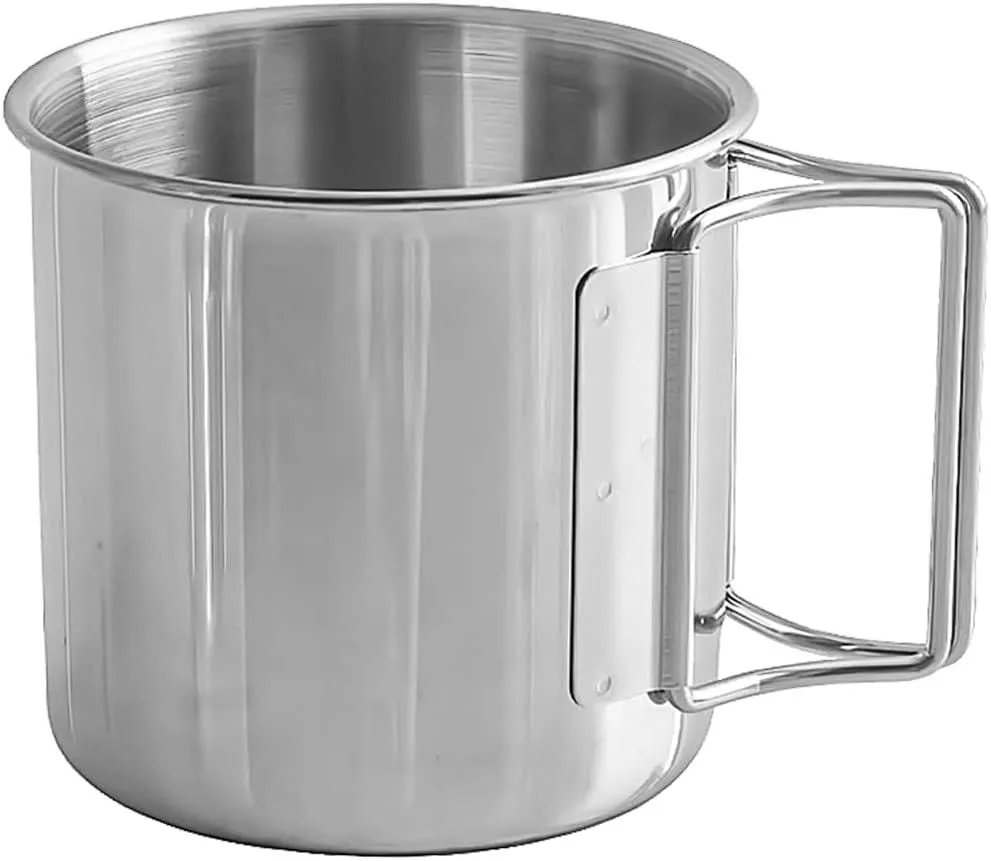 200ML Stainless Steel Cup for Hiking Hunting Fishing