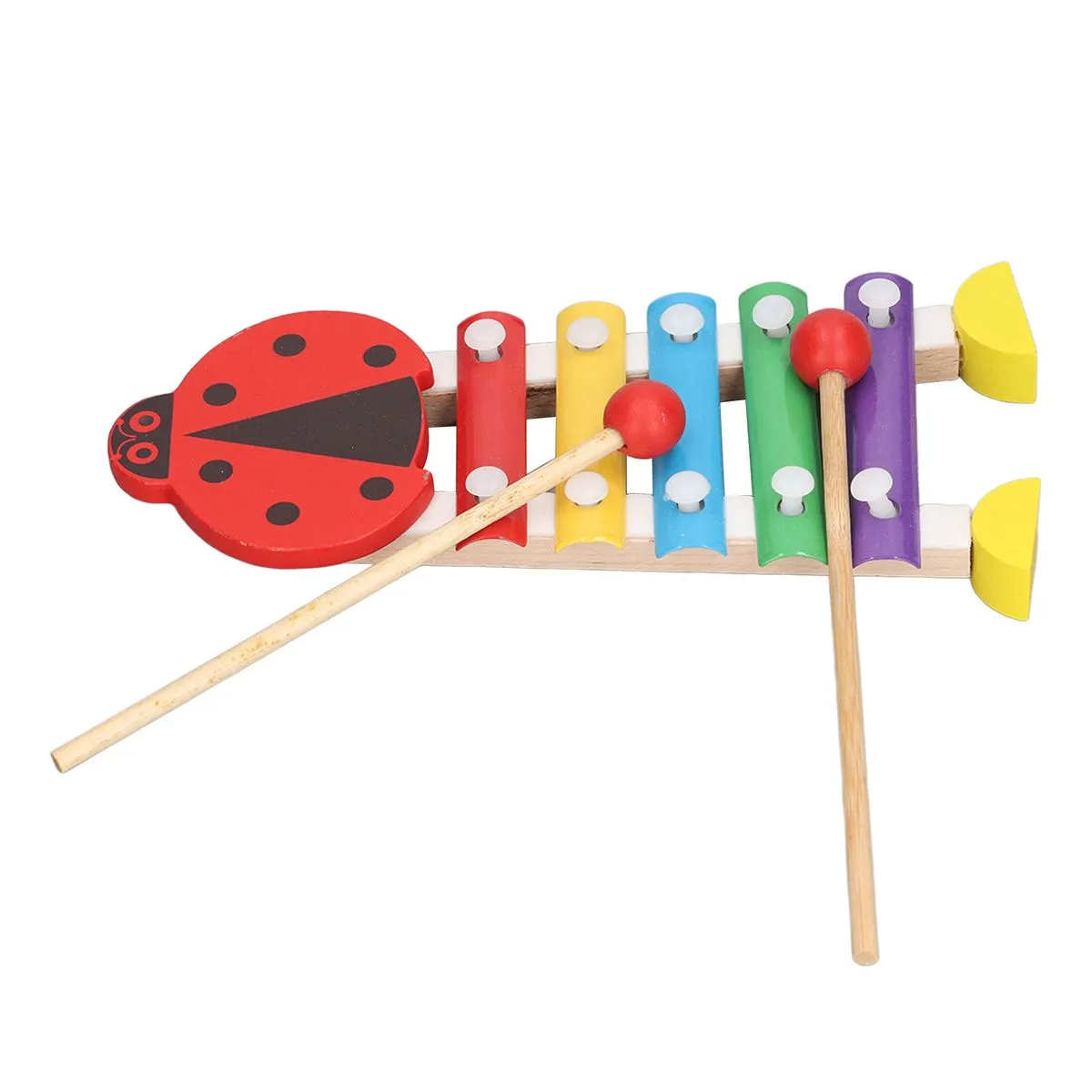 Hand Percussion Educational Solid Wood Smooth Edges Musical Instruments Toy