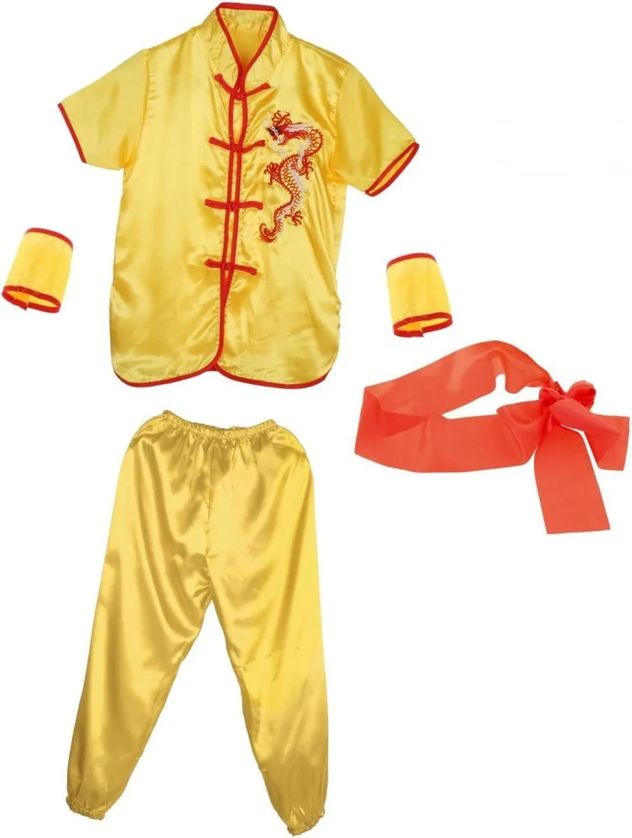 harayaa Chinese Traditional Wushu Costume Martial Art Outfits Stage