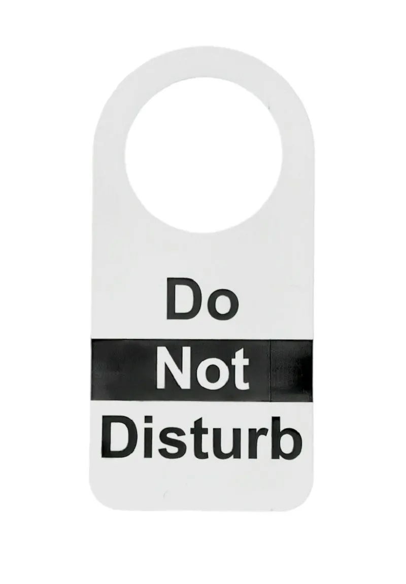 Do Not disturb door sign - Medium sized