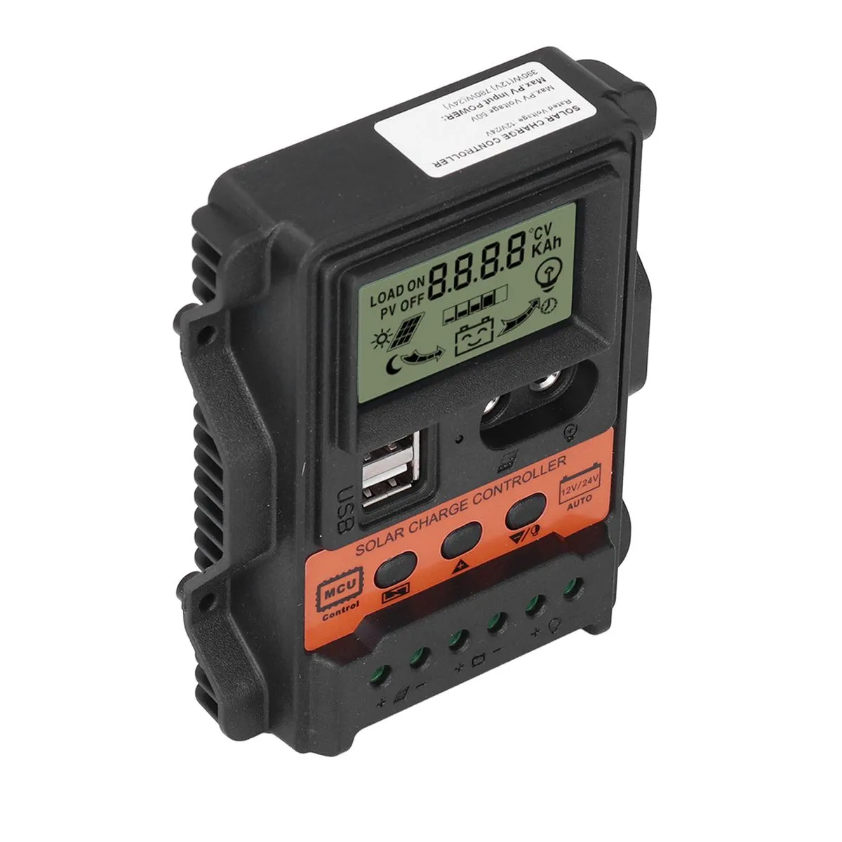 PWM Solar Regulator 12V 24V 20A with LCD