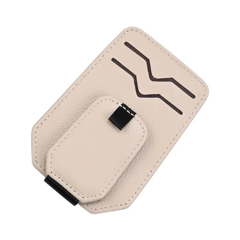 Car Sunglasses Holder for Sun Visor, Small Magnetic Glasses Card Visor