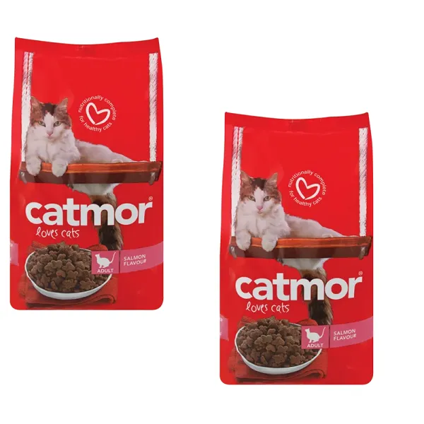 Catmor Cat Food Salmon Flavour Adult 1+ Years (2 x 1.75kg)