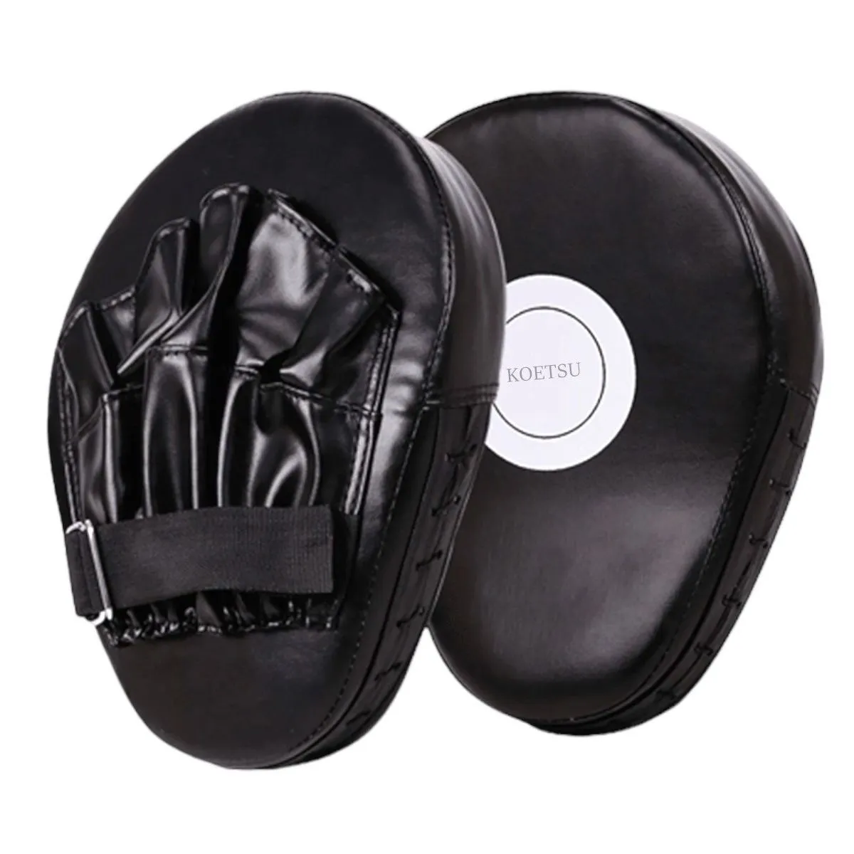 Koetsu Boxing Pads Curved Focus Punching Mitts Boxing Training Target Pad - Black
