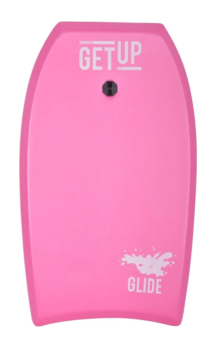 GetUp Glide IXPE Bodyboard Including Leash - 41" - Various Colours - Pink