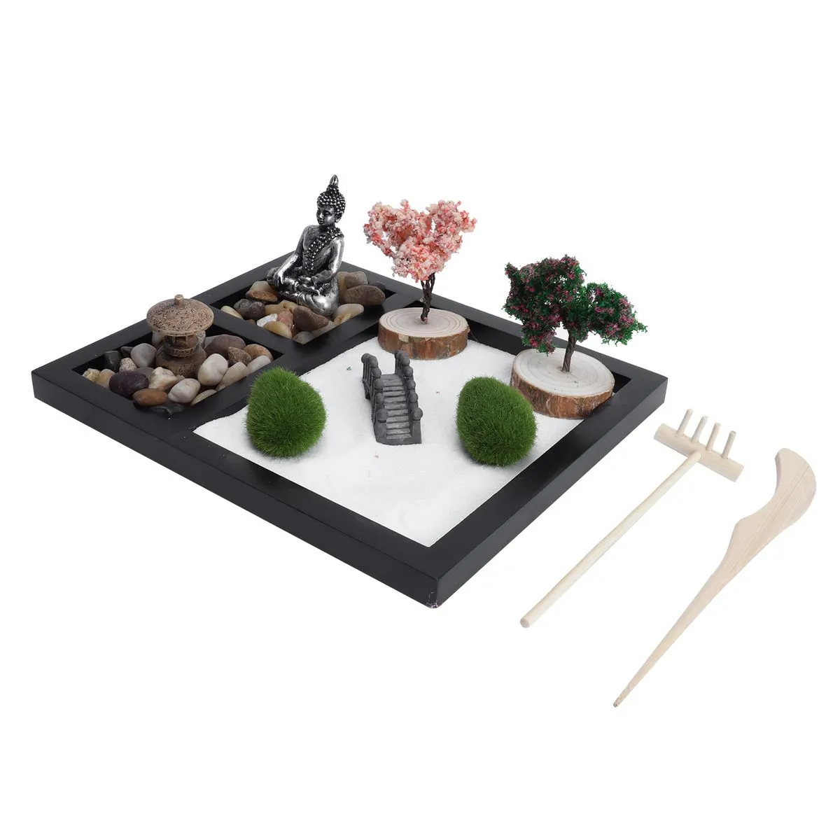 Sand Table Decoration Zen Garden Buddha Statue