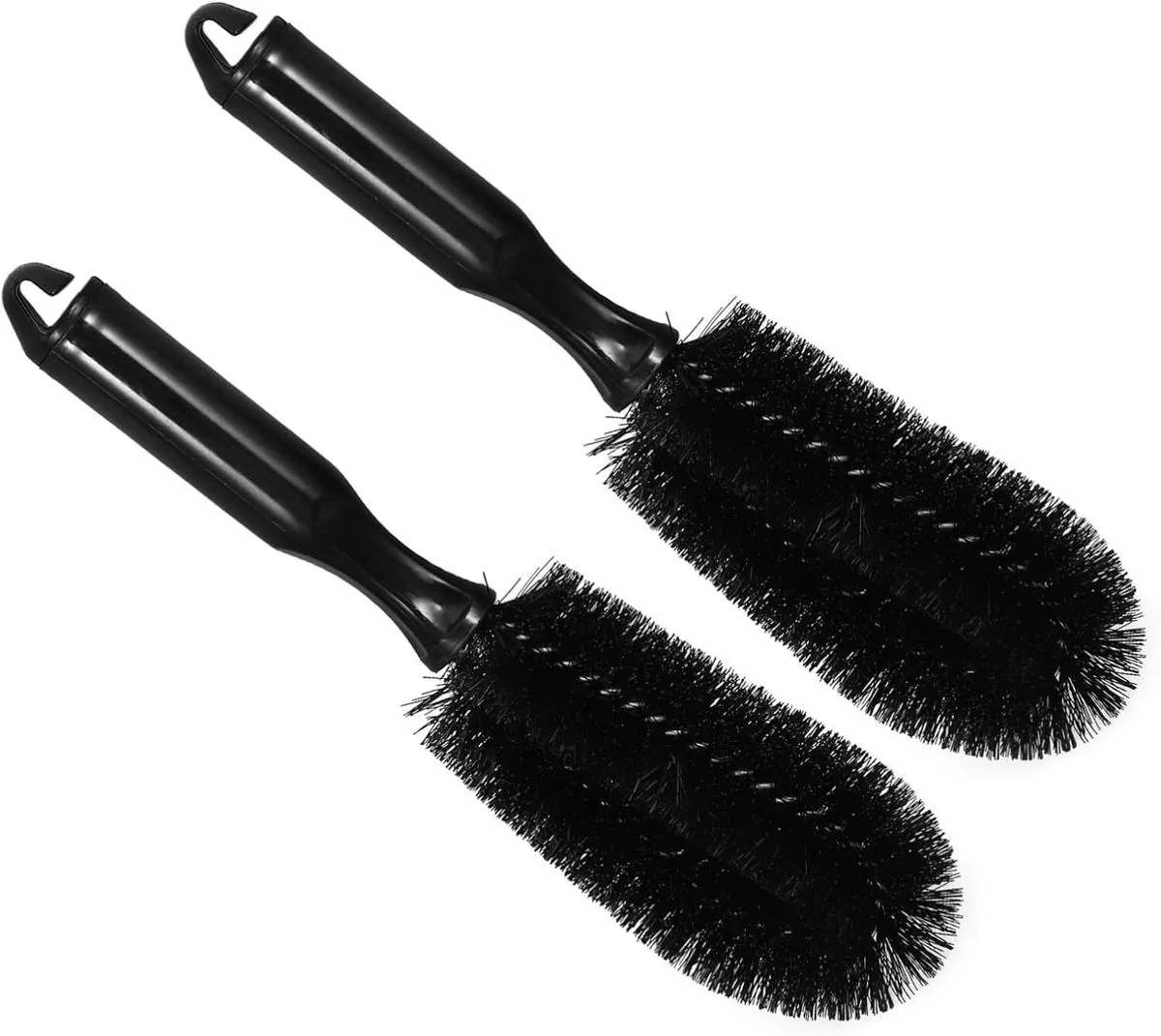 2pcs Tire Detailing Brushes for Cleaning of Car Tires and Rims for Easy