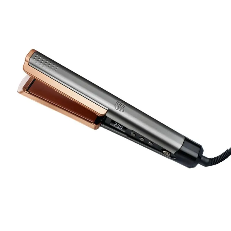 Negative Ion Hair Straightener and Curling Iron Electric Hot Comb