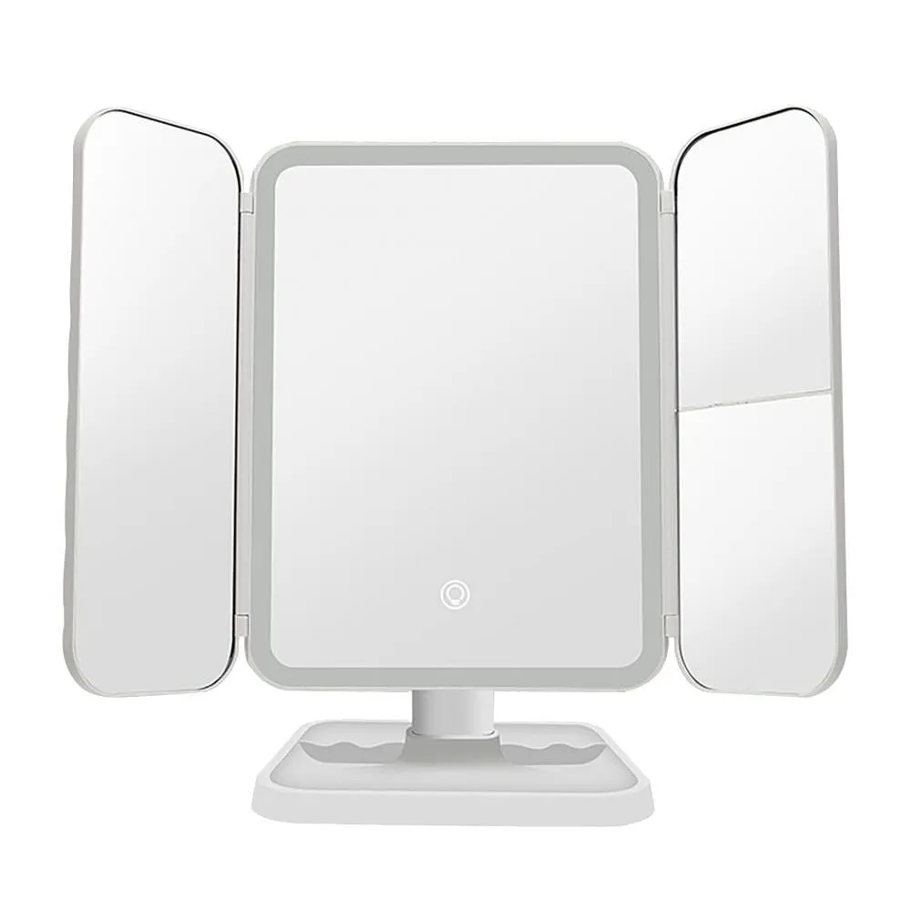 Andoora Lighted Makeup Mirror with Magnification, Makeup Mirror with ligths