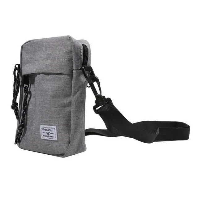 Sports Bag Casual Messenger Shoulder Bag-Gray