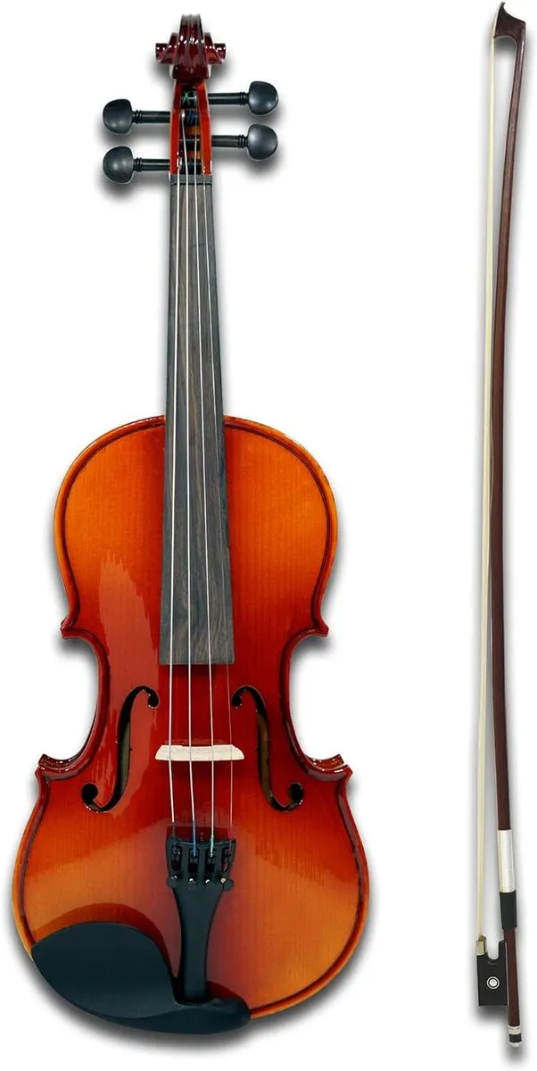 Premium Violin 1/2 Size with Bow and Rosin In Carry Bag