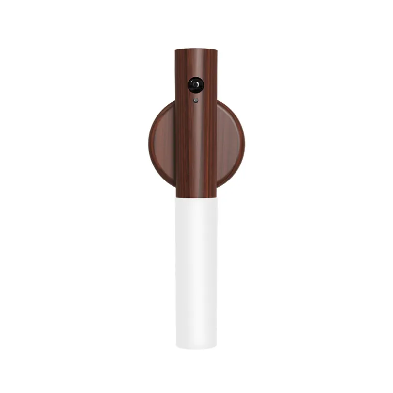 Two Sets of Intelligent Human Body Induction Magnetic LED Night Lights. - Brown