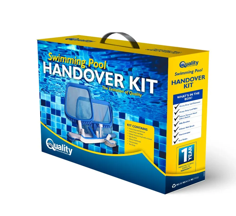 Quality Pool Cleaning Starter Handover Kit Complete Maintenance Set