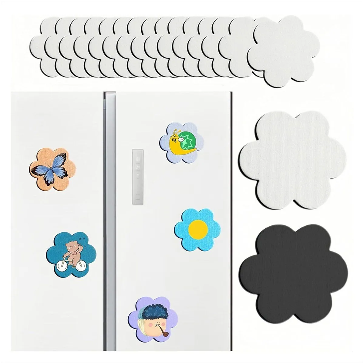 15Pcs Canvasboards for Painting Magnetic Canvases Boards