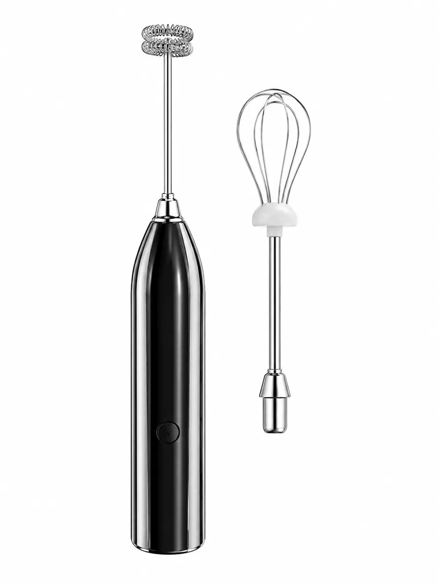 3-Speed Handheld Battery-Powered Electric Milk Frother
