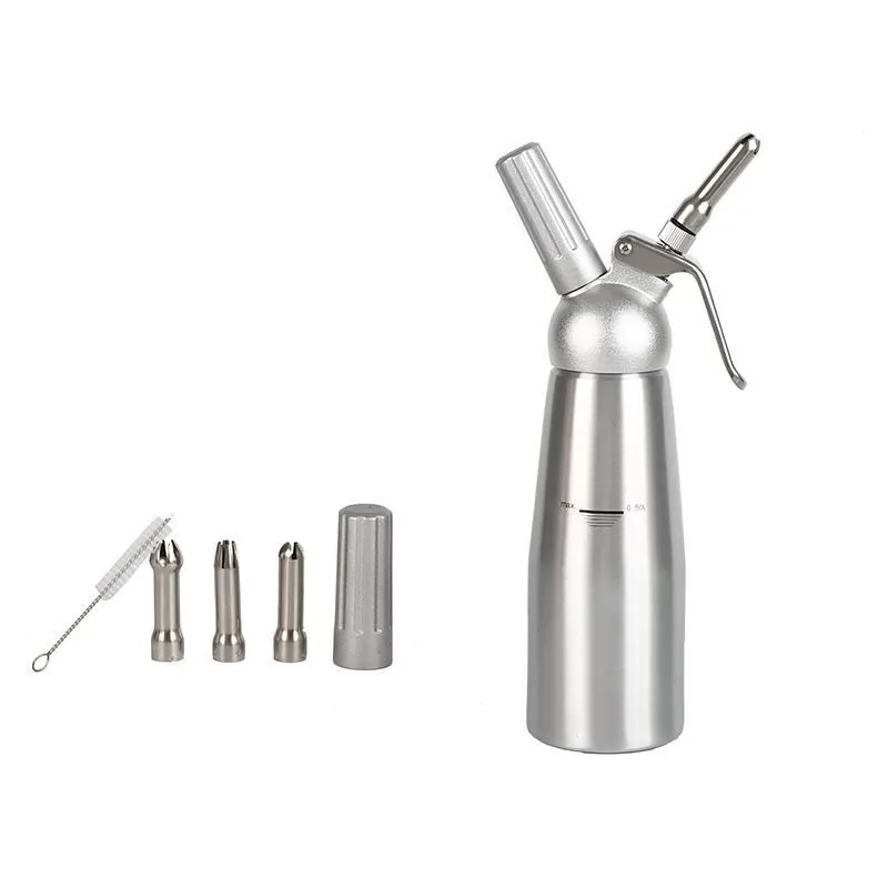 500ml Whipped Cream Dispenser Sturdy Aluminum Whipped Cream Maker