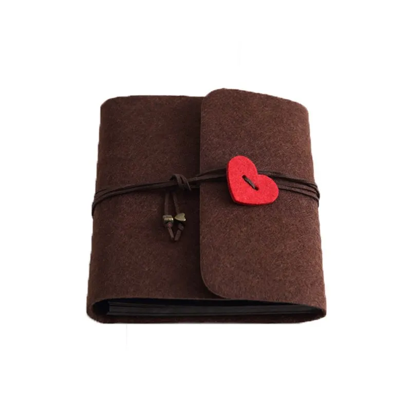 DIY Handmade Felt Scrapbook, Memory Album, Creative Pasting