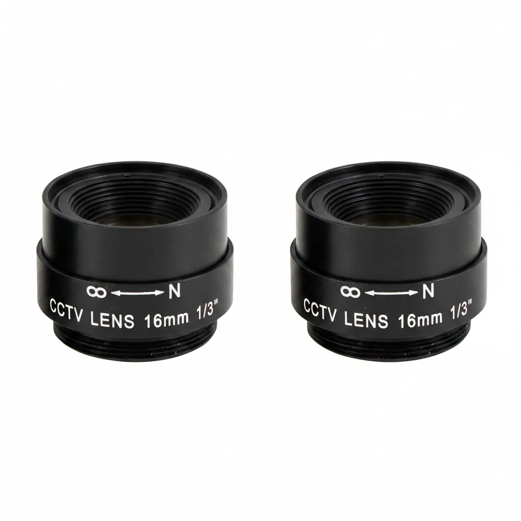 Securnix 16MM Fixed Focal Length Lens for Optical Applications - 2 Pack