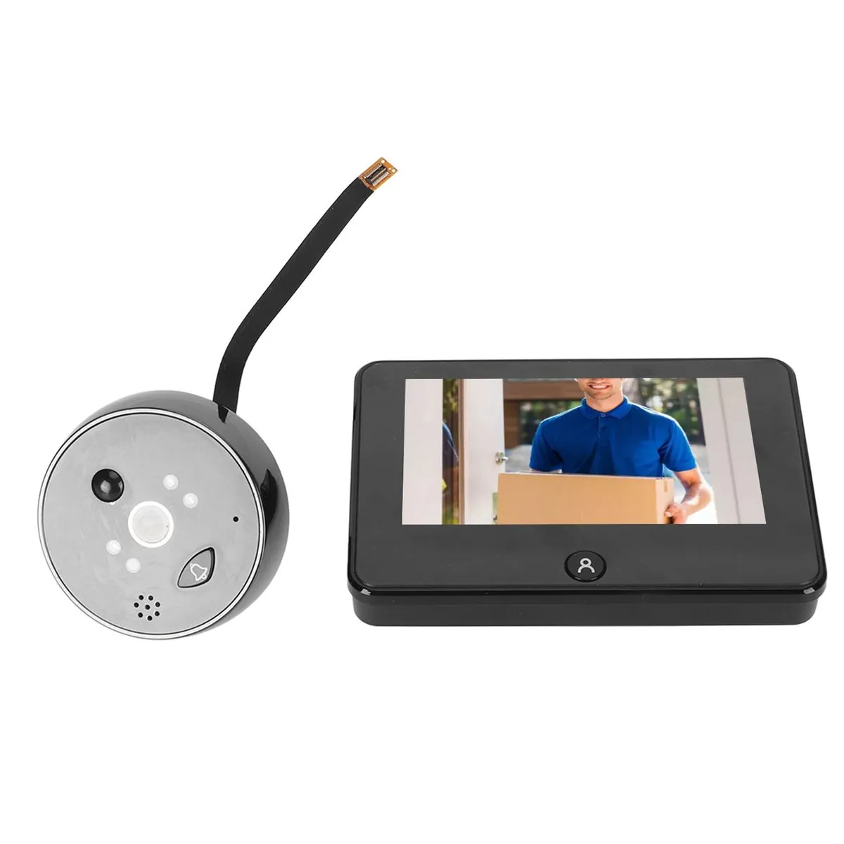 Smart Door Viewer Remote Monitoring for Home