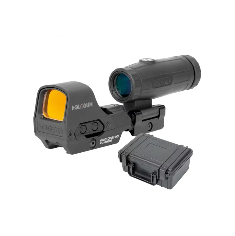 Holosun HS510C Rifle Red Dot + HM3X Magnifier Combo Pack - Belva Outdoor