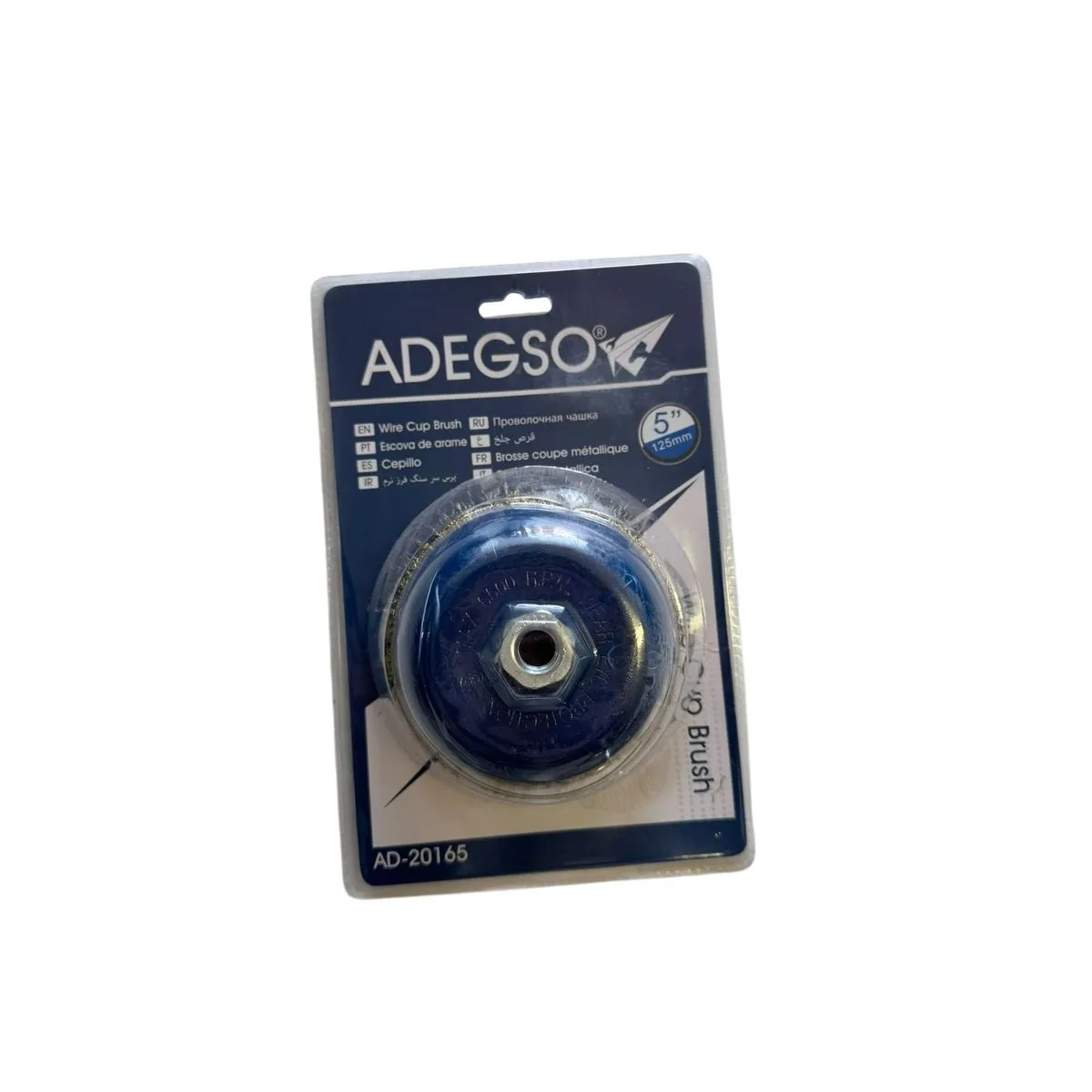 Adegso - 125MM Wire Cup Brush for Grinders