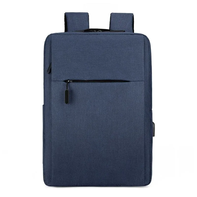 Laptop Backpack for Travel Business with USB Charging Port - Blue