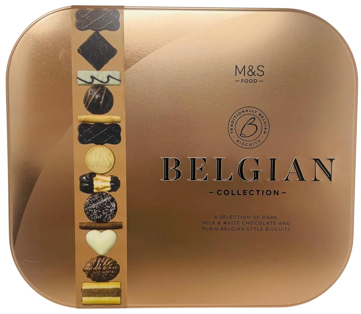M&S Belgian Collection Biscuits 500g