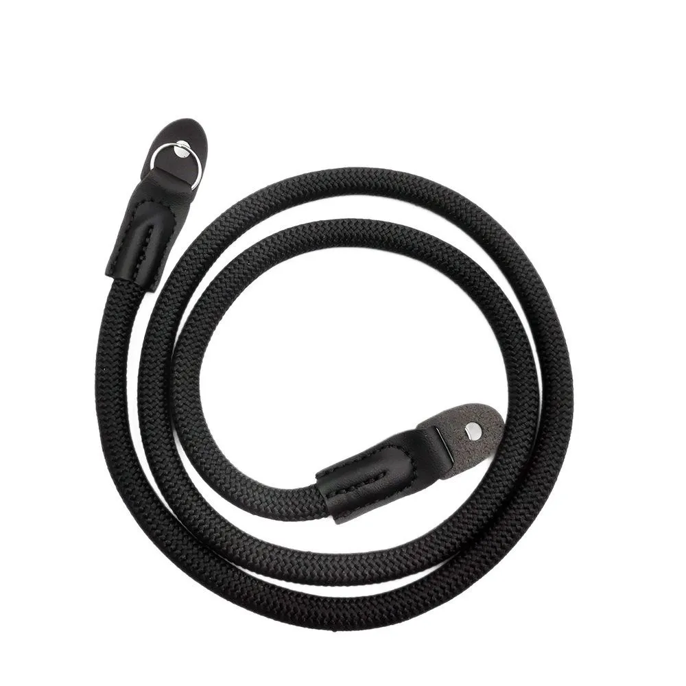 Black Nylon Camera Strap - Compatible with DSLR Camer