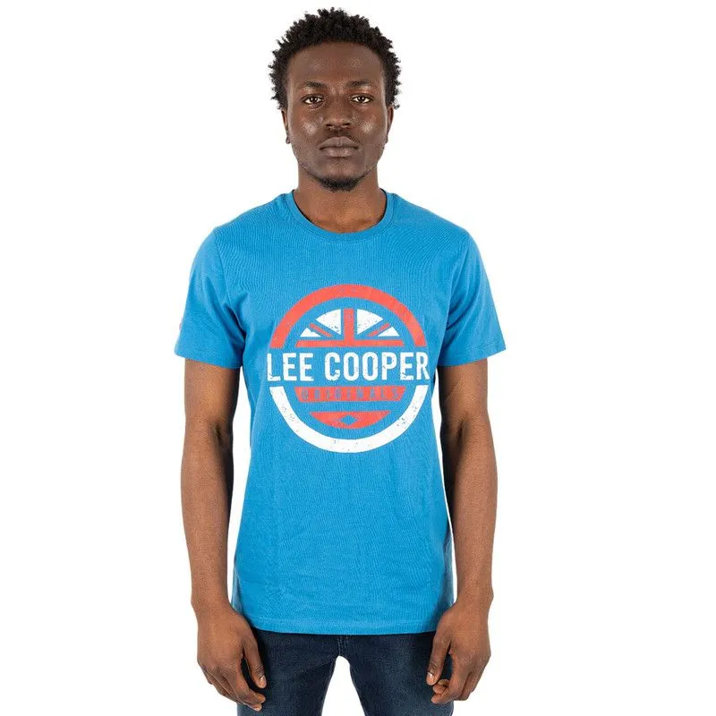 Lee Cooper Men's T-Shirt: Liam Royal Blue